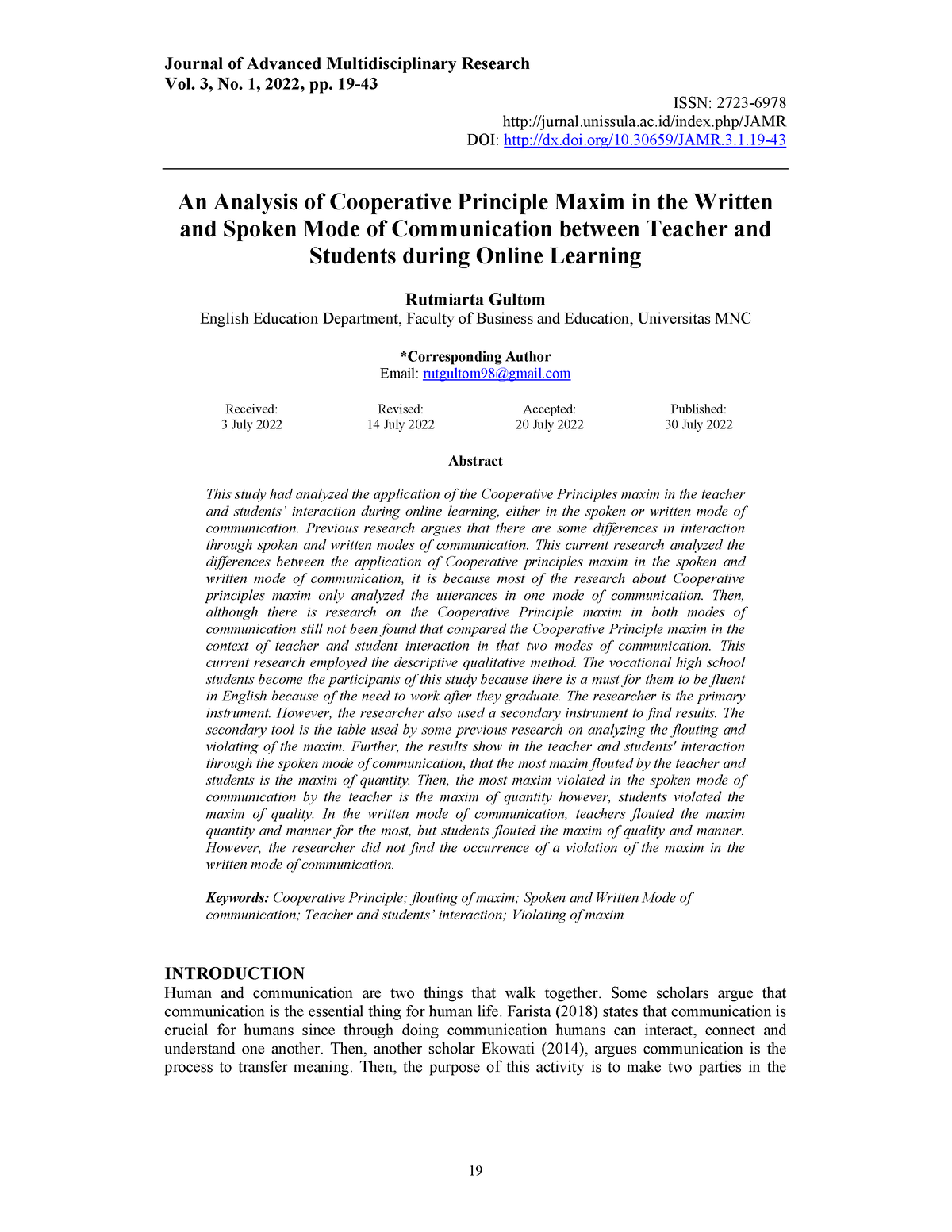 an-analysis-of-cooperative-principle-maxim-introduction-to-pragmatics