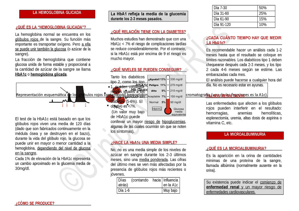 Hemoglobina Glicosilada Triptico Hba1c Hb Glucosa Representación Esquemática De Los Glóbulos 1561