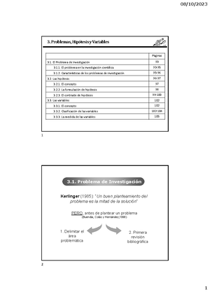 Tema 5. MÃ©todos De Investigaci Ã³n - TEMA 5: Validez Y Técnicas De ...