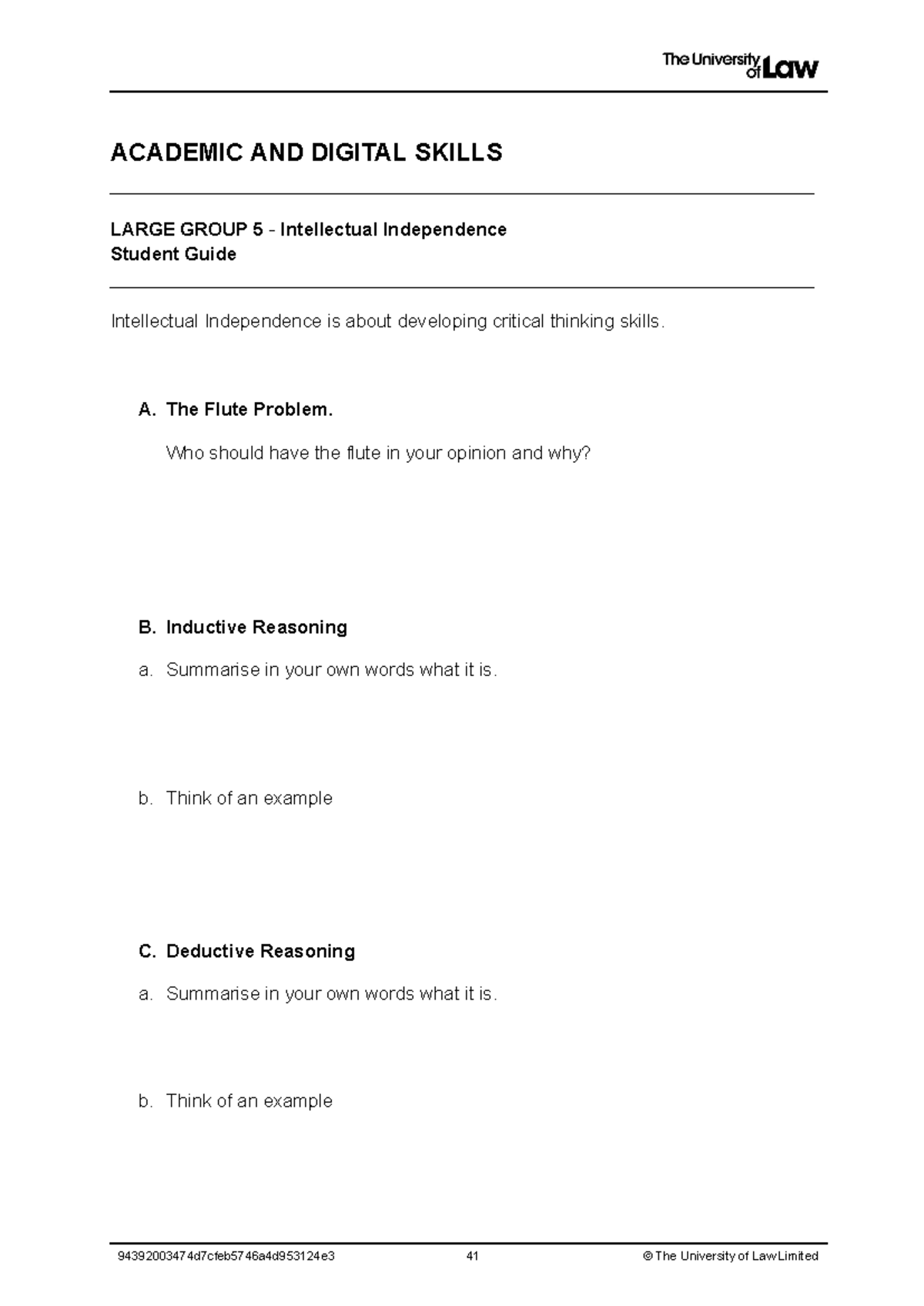 2324 ads lg05 ce01 student guide - ACADEMIC AND DIGITAL SKILLS LARGE ...