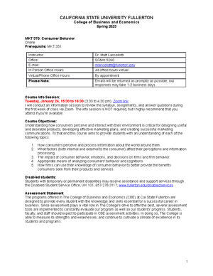 Assignment+3+Conjoint+Analysis - NAME: ID: SECTION: MKTG 370 ASSIGNMENT ...