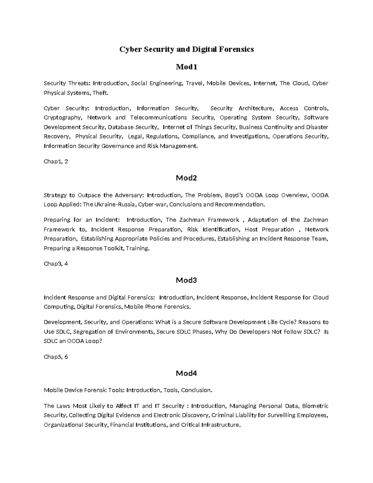 Cyber Security and Digital Forensics - Cyber Security and Digital