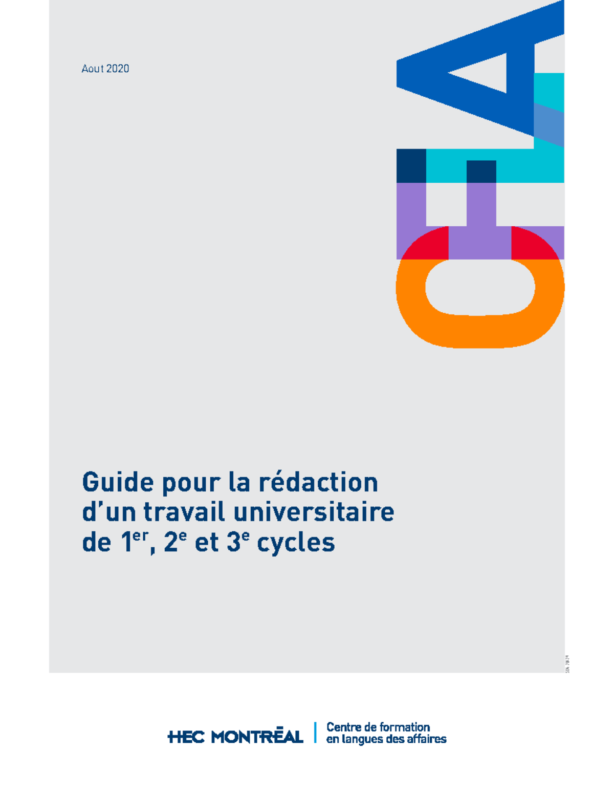 Guide Redaction Travail Cycles - Guide Pour La Rédaction D’un Travail ...