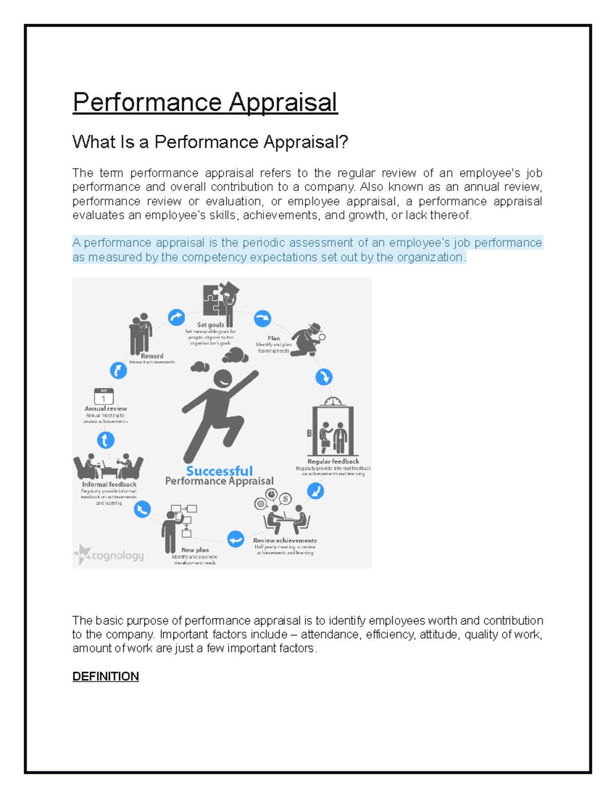 Performance Appraisal - Also Known As An Annual Review, Performance ...