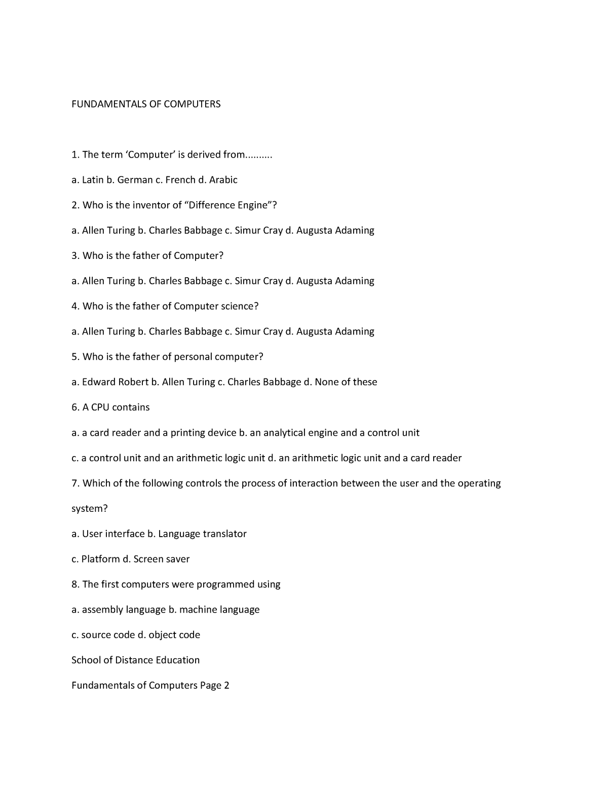 computer-fundamental-mcq-300-questions-fundamentals-of-computers-the