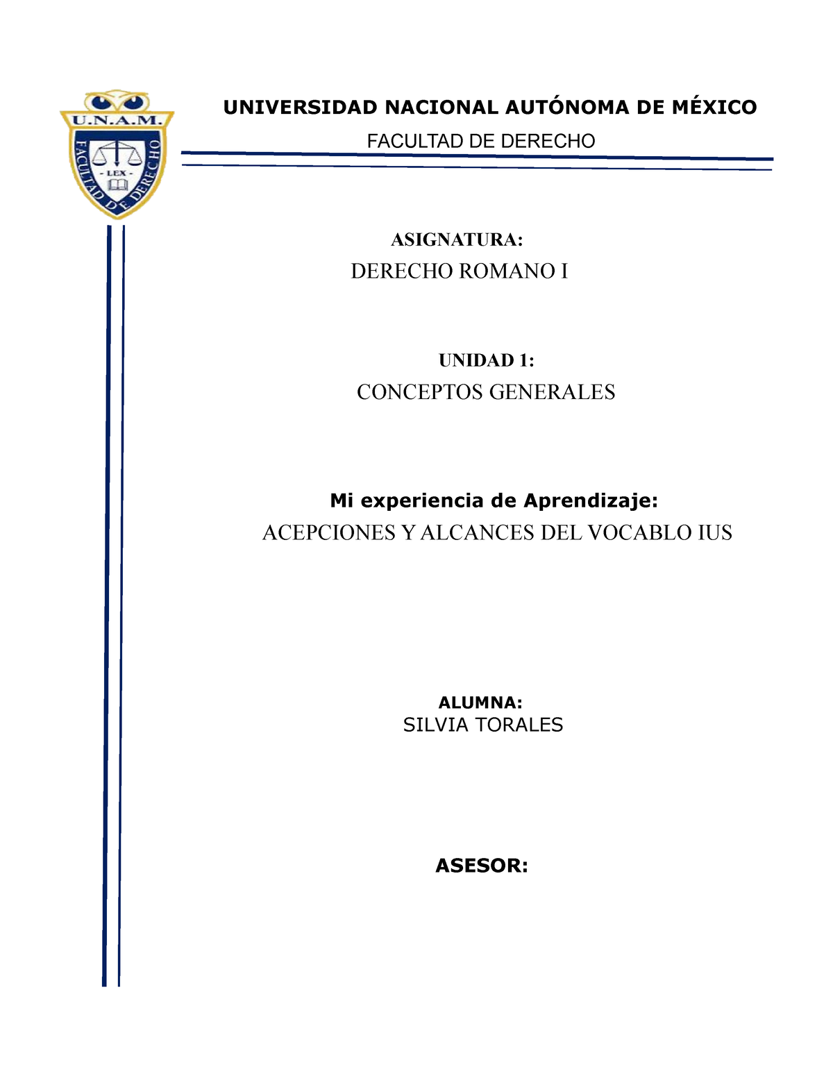 1 - CONCEPTOS GENERALES SOBRE LAS ACEPCIONES Y ALCANCES DEL VOCABLO IUS ...