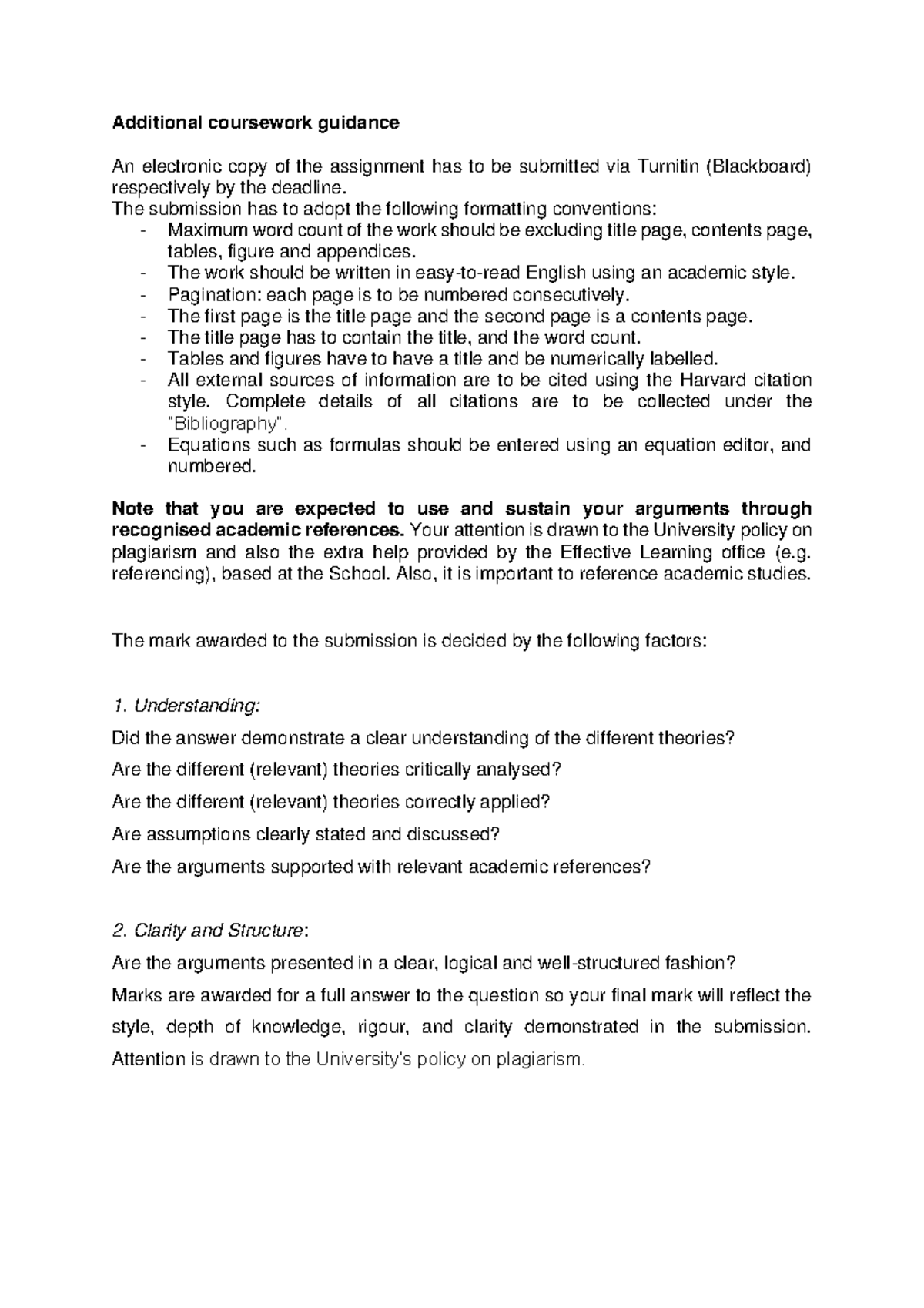 Guidance+for+coursework - Additional coursework guidance An electronic ...