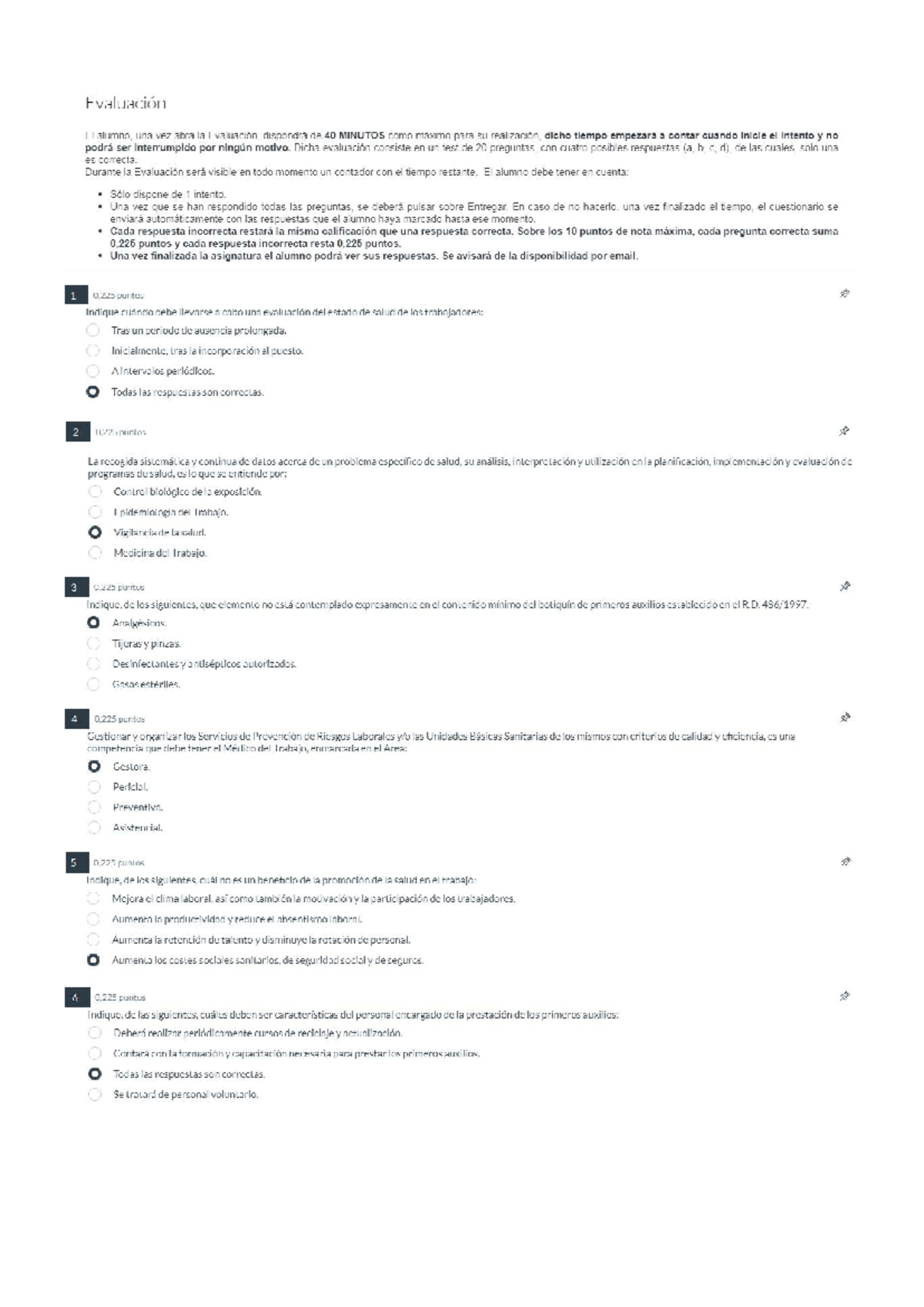 A8 Examen (3) nota 4,5 mío - Evaluación El alumno, una vez abra la ...