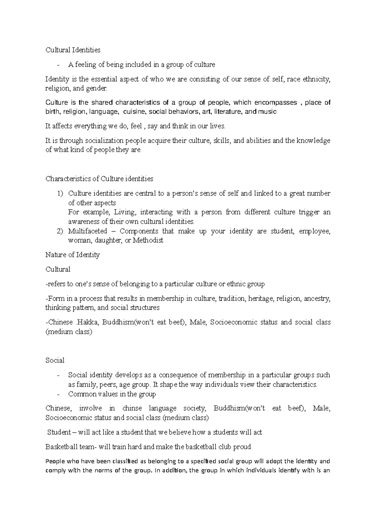 Chapter 2 Notes Chapter 2 Notes Chapter 2 NotesChapter 2 NotesChapter 2 ...