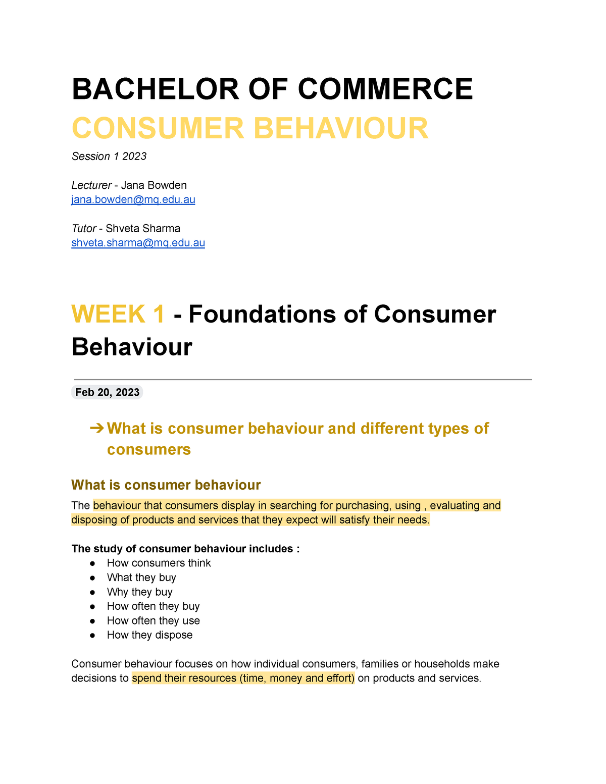 consumer behavior bachelor thesis topics