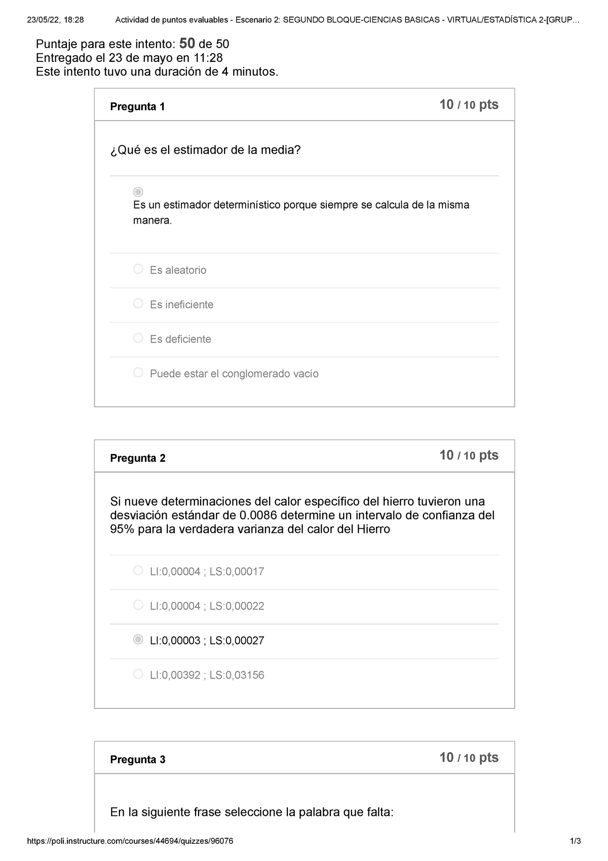 Actividad De Puntos Evaluables Escenario 2 Segundo Bloque Ciencias