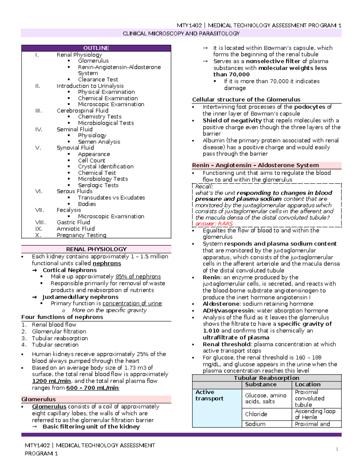 CM-PARA - MTY1402 | MEDICAL TECHNOLOGY ASSESSMENT PROGRAM 1 CLINICAL ...