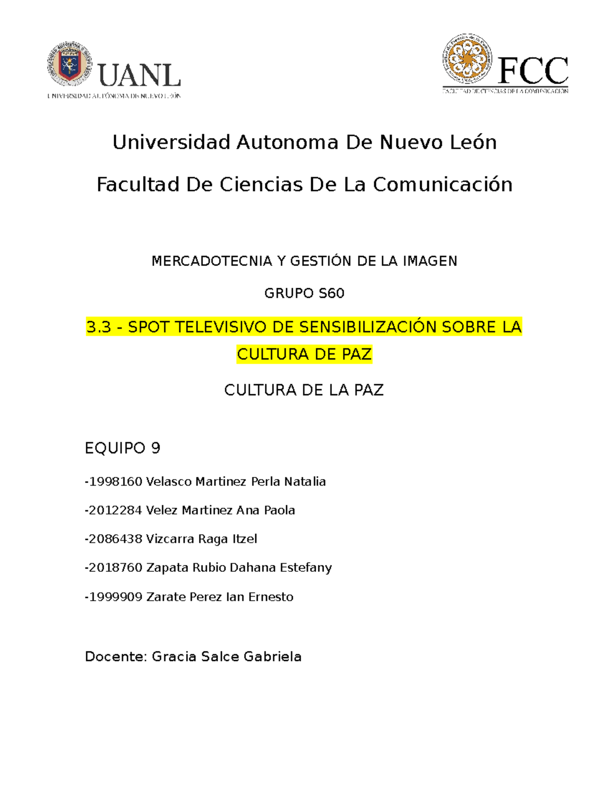 A3.2 Equipo 9 - Actividad 3.2 - Universidad Autonoma De Nuevo León ...