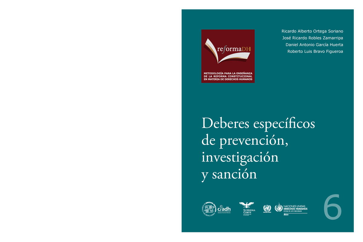 6 Deberes Especificos - Apuntes - Deberes Especí Cos De Prevención ...