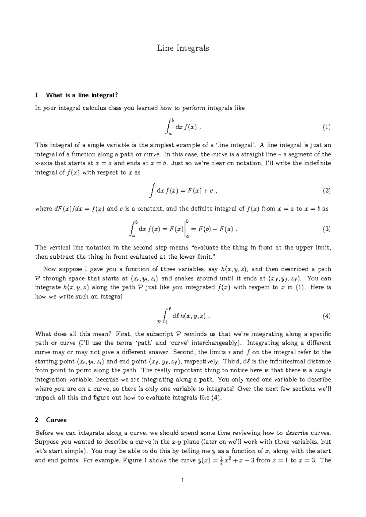 Line Integrals A Line Integral Is Just An Integral Of A Function   Thumb 1200 1697 