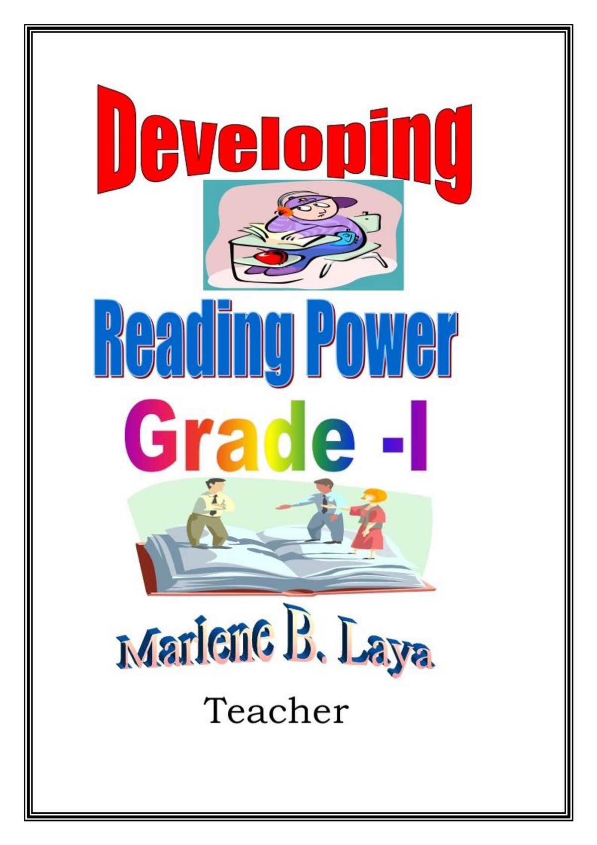 Developing Reading Power Grade 1 - AB English Language - Studocu 