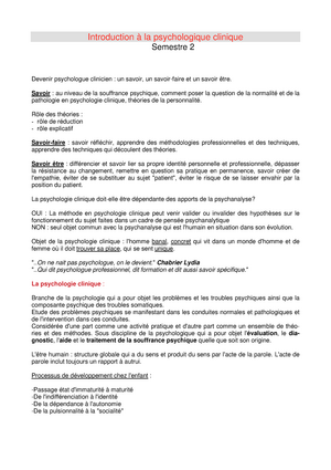 La Méthode Clinique - La Méthode Clinique Le Métier De Psychologue ...