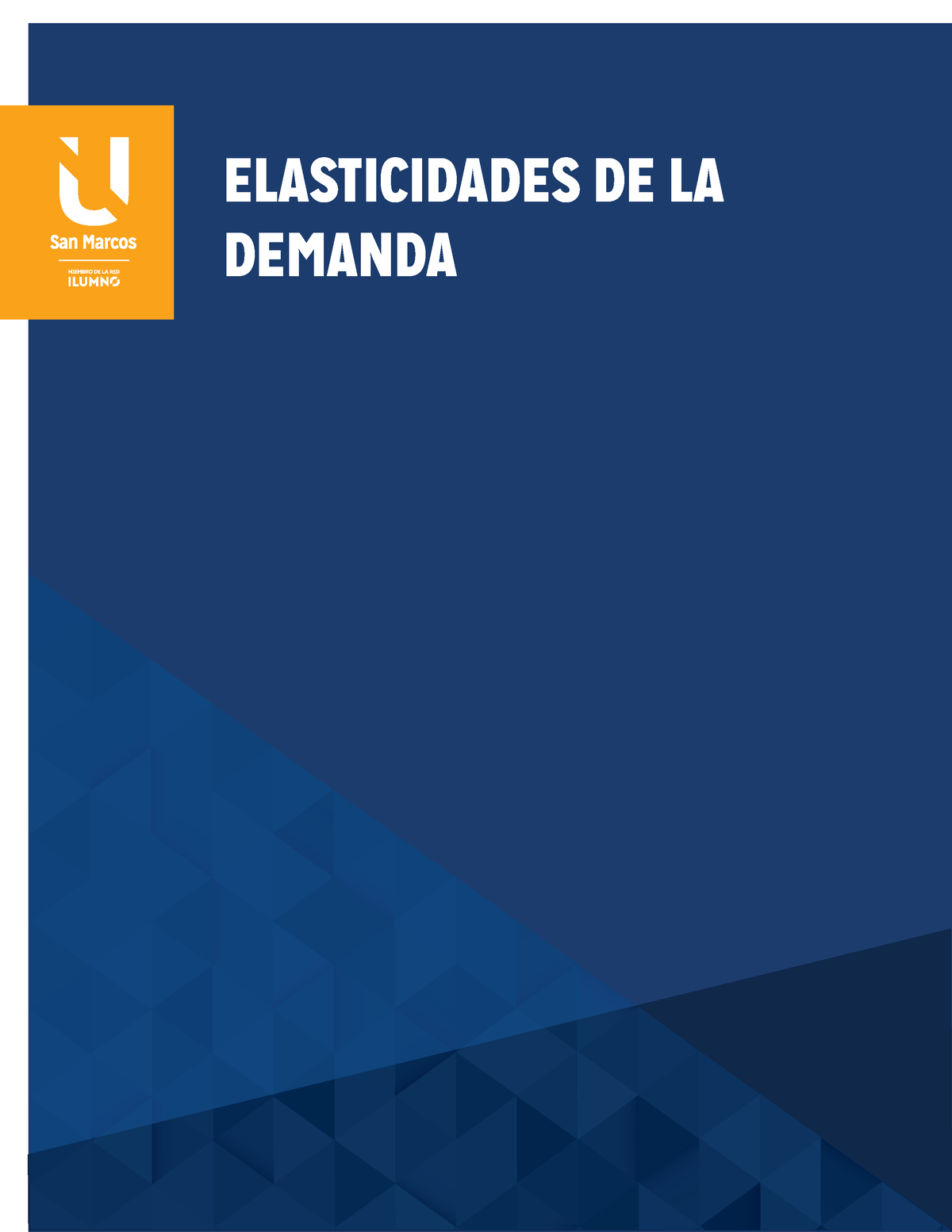 M1L4 Microeconomia Elasticidadesdela Demanda - ELASTICIDADES DE LA ...