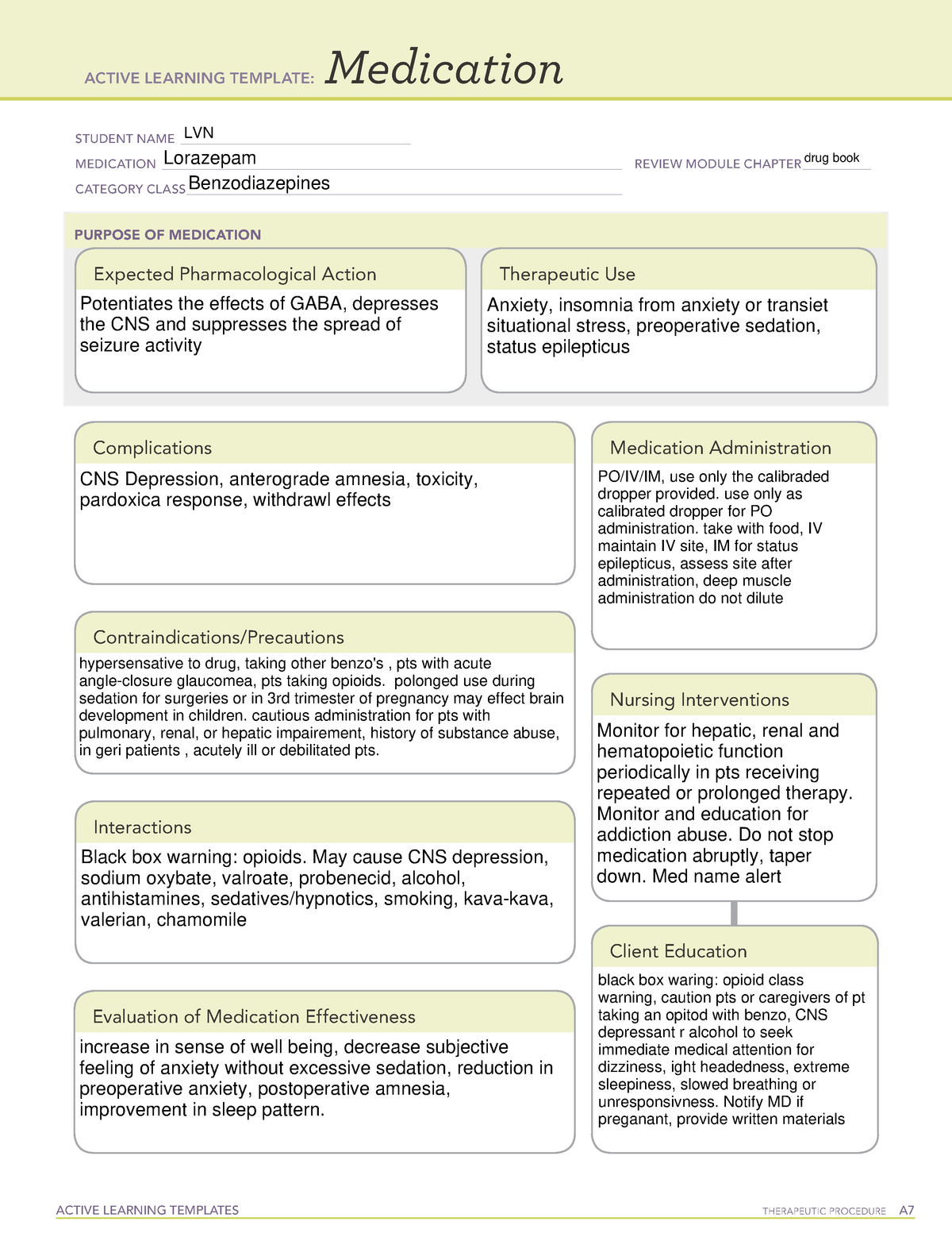 lorazepam-template-active-learning-templates-therapeutic-procedure-a