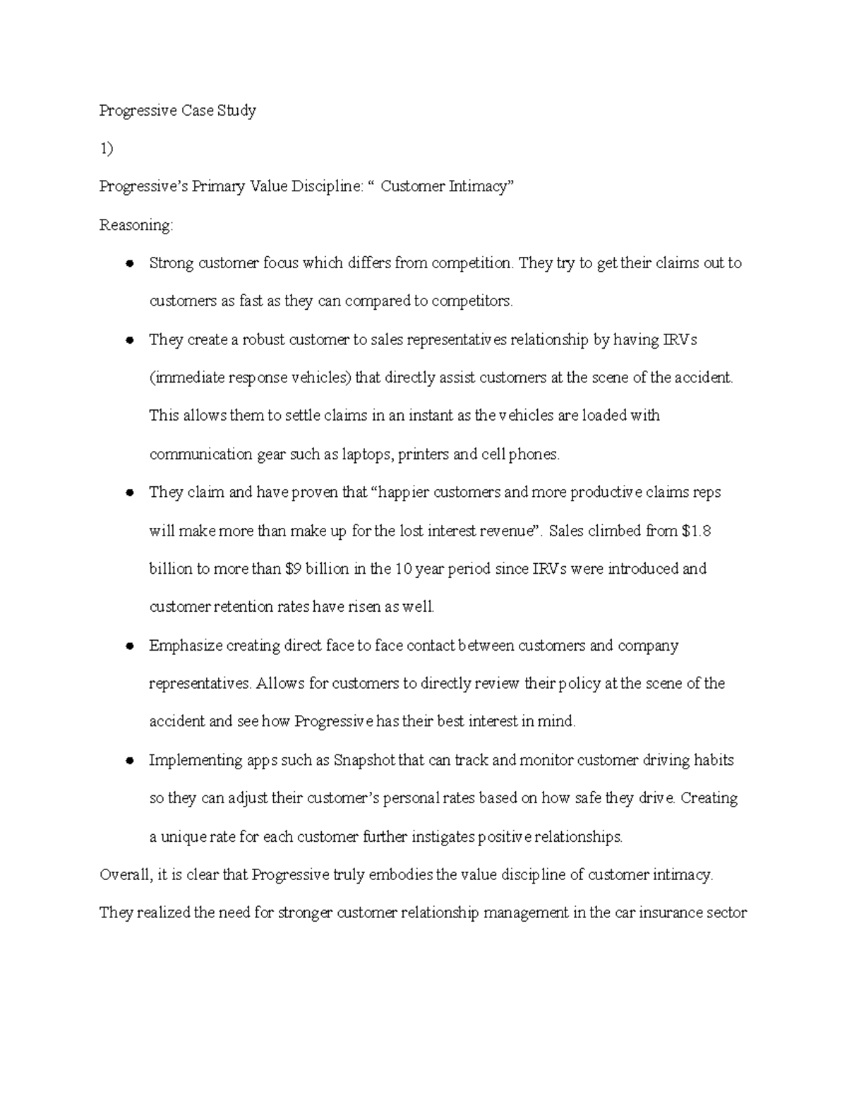 Progressive Case Study mism 2301 dr liang zhao progressive case study ...