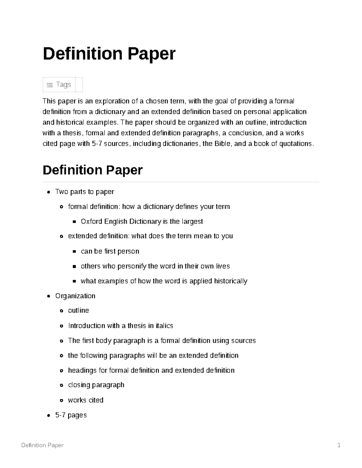 definition-paper-the-paper-should-be-organized-with-an-outline