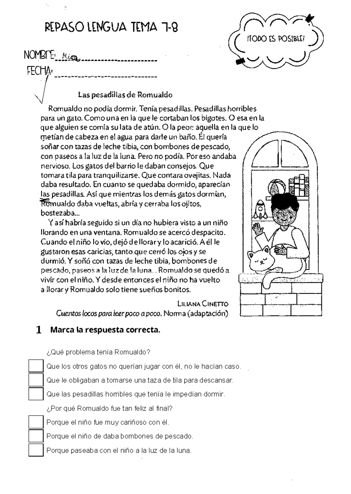 Examen Mia - dfg - · R[PASO l[NGVA T[MA 7-g NOMQrE=. N. · - - ECHA ...