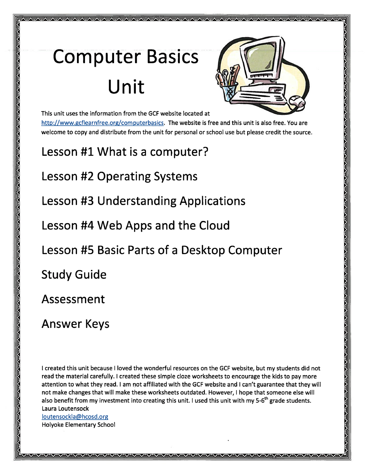 Computer Basics: Understanding Applications