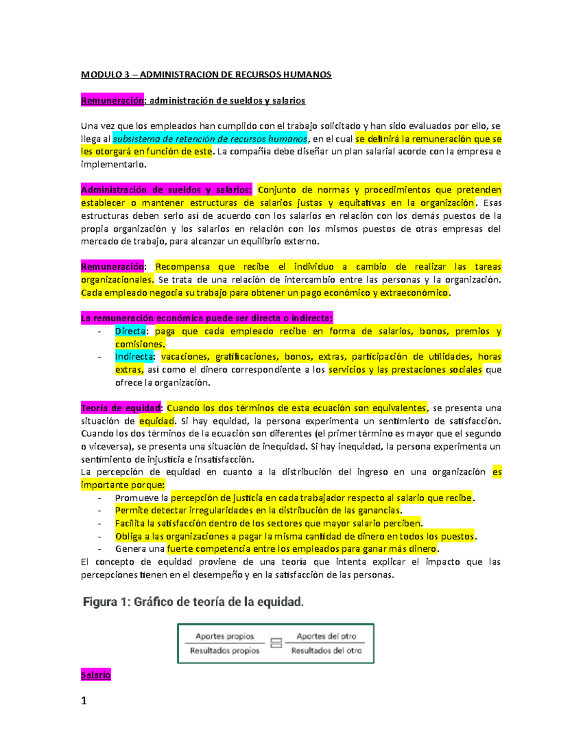Modulo 3 administracion de rrhh (UNIVERSIDAD SIGLO 21) - MODULO 3 ...