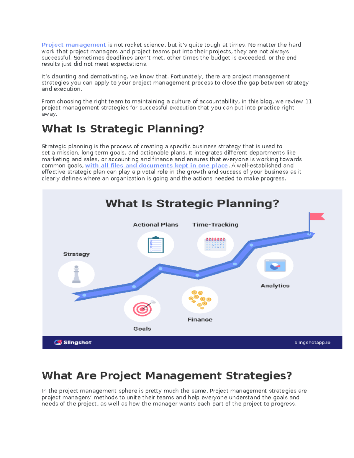 Project Managment Strategies - Project management is not rocket science ...