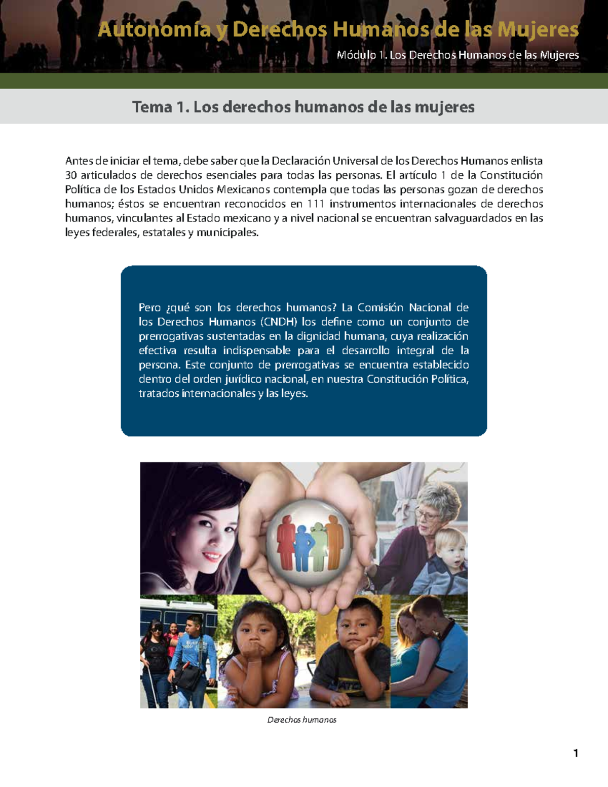 Los derechos humanos mujeres - Autonomía y D erechos H umanos de las M ...