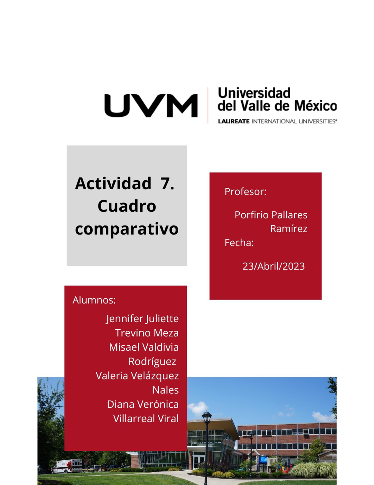 A7 VVN - Actividad 7 - Gestiòn Financiera - UVM - Studocu