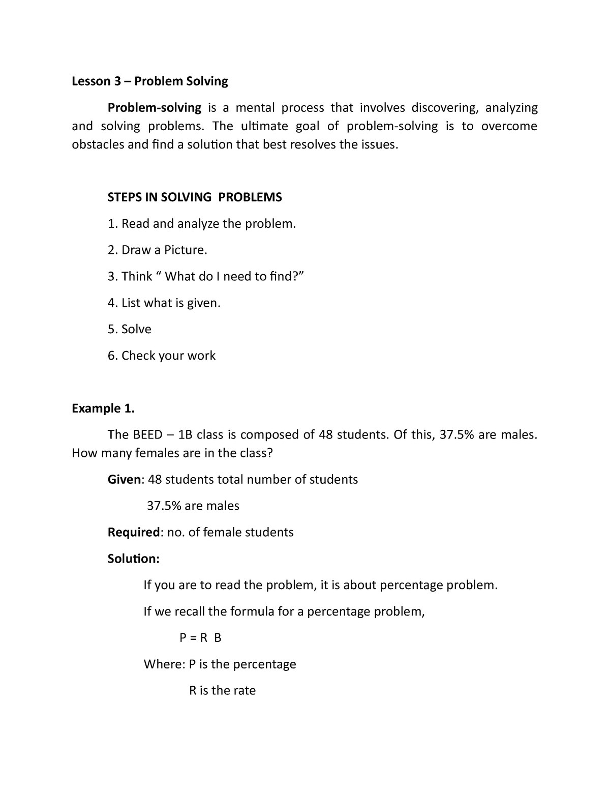 lesson 3 problem solving practice functions