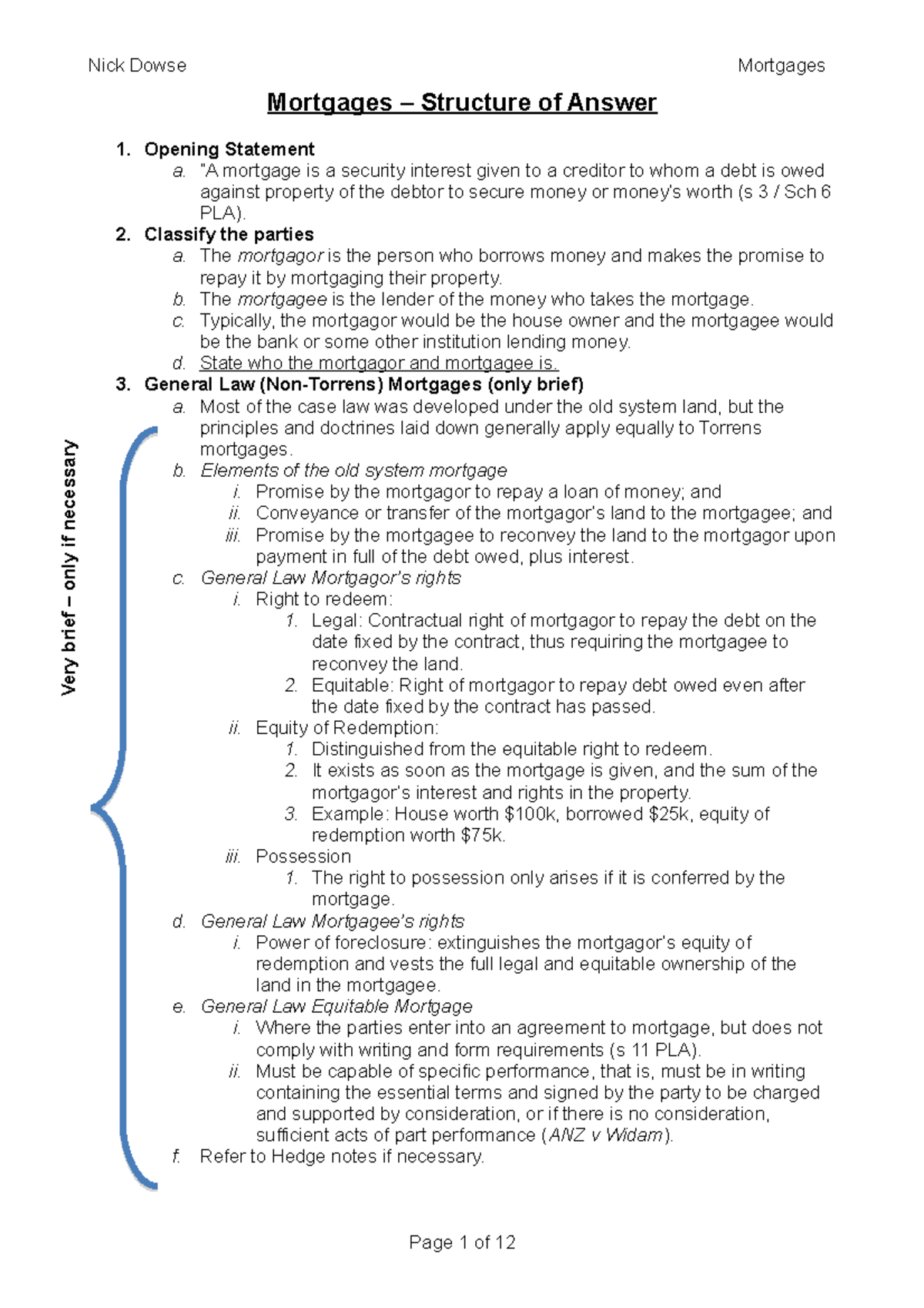 mortgages-opening-statement-a-a-mortgage-is-a-security-interest