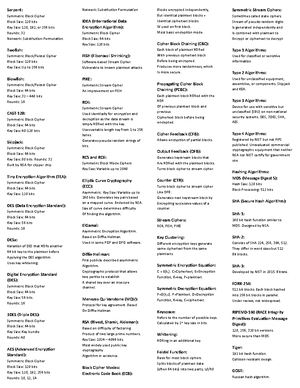 E-CES, 212-81, Module 1, History Of Cryptography Flashcards Quizlet ...