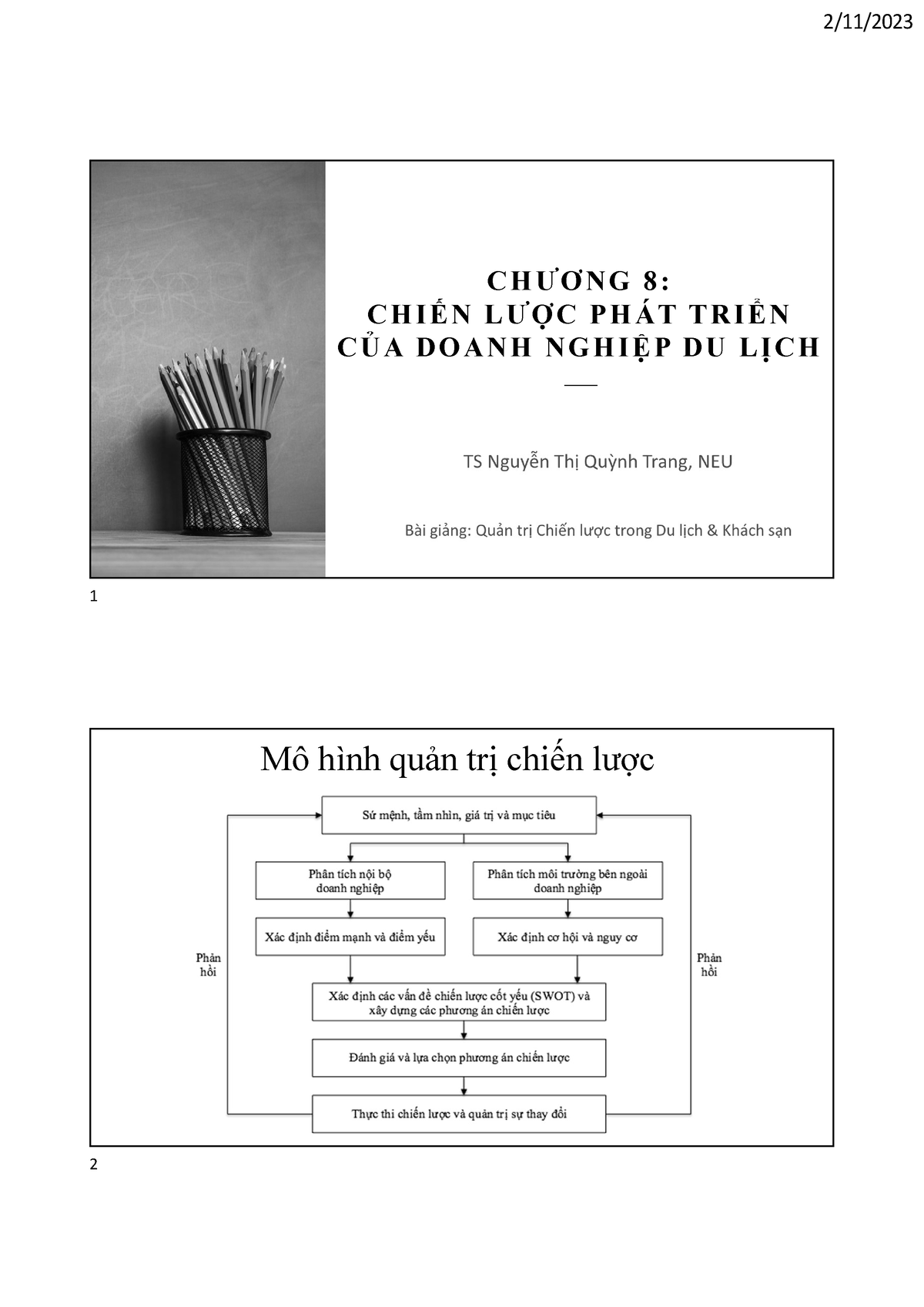 PDF - Chuong 8 - Good - C H Ư Ơ N G 8 : C H I Ế N L Ư Ợ C P H Á T T R I ...