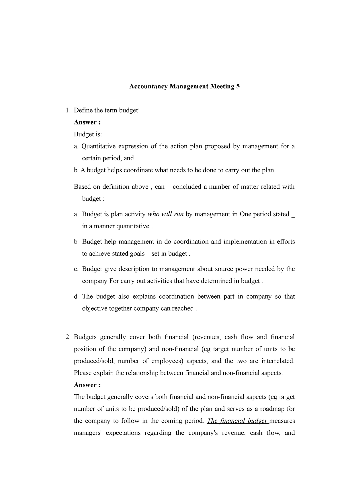 quantitative research title about accountancy business and management