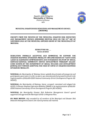 Mdrrmc RESO (approving & confirming)-12022asdgasgasgasfhgdfhdaj ...