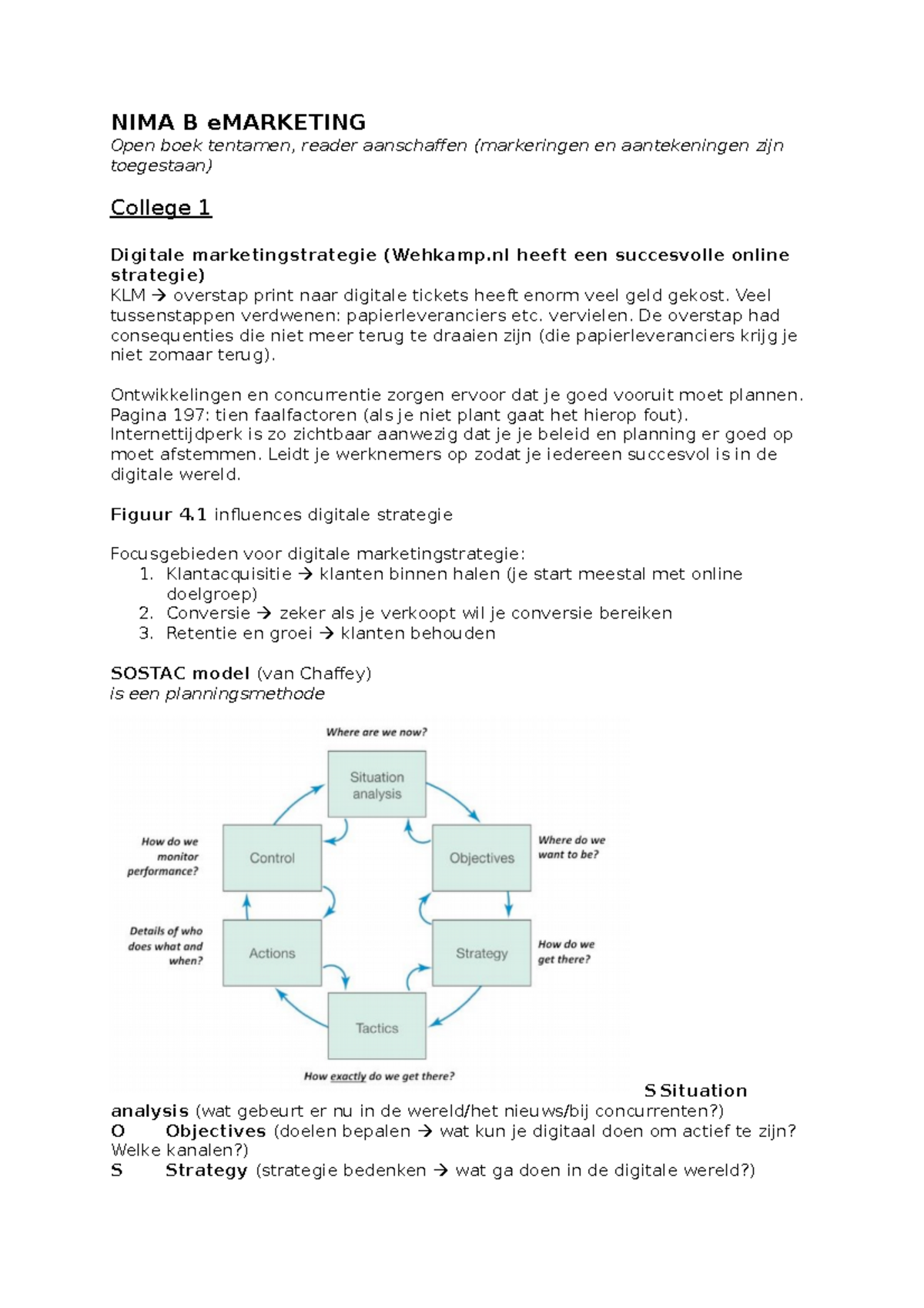 Nima B Aant - NIMA B EMARKETING Open Boek Tentamen, Reader Aanschaffen ...