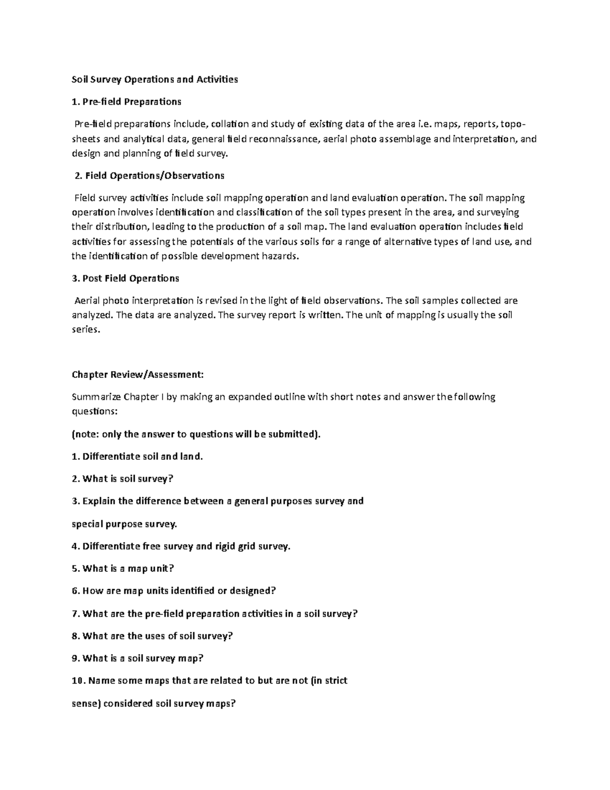 Soil Survey Operations and Activities - Soil Survey Operations and ...