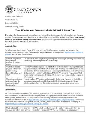 Code of Conduct Reflection - Code of Conduct Reflection Calvin Paramore ...