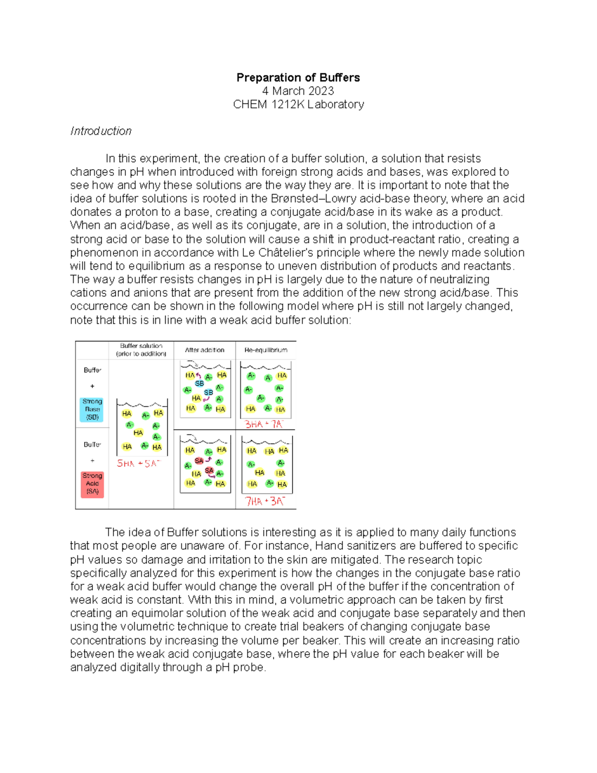 Buffers ADI Report.docx Preparation of Buffers 4 March 2023 CHEM