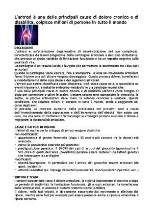dieta per perdere peso causa artrosi anca
