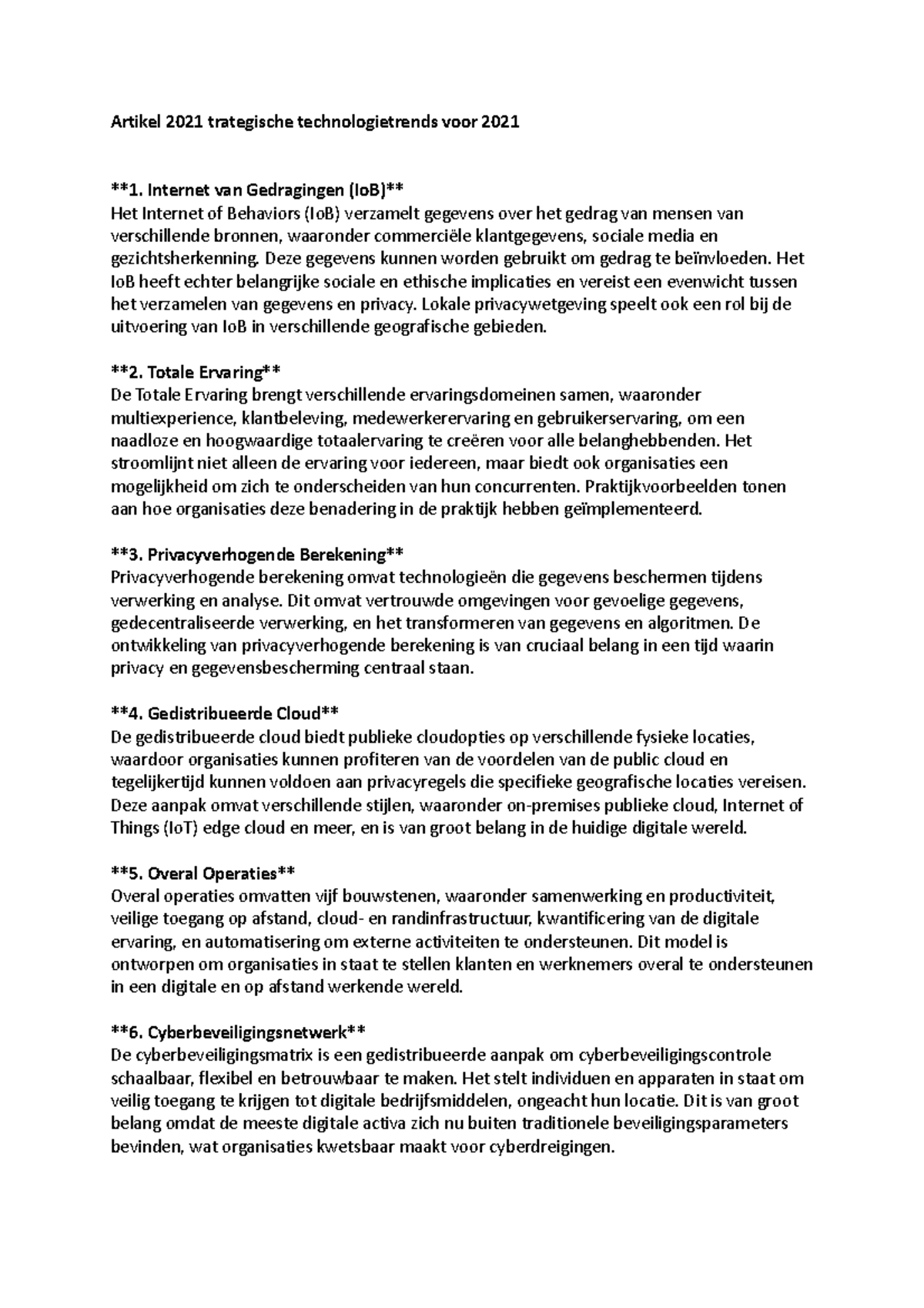 Date Driven Decision Making Trends Gartner Artikel 2021 trategische