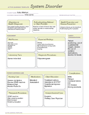 Diagnostic Procedure- Colonoscopy, active learning template - ACTIVE ...