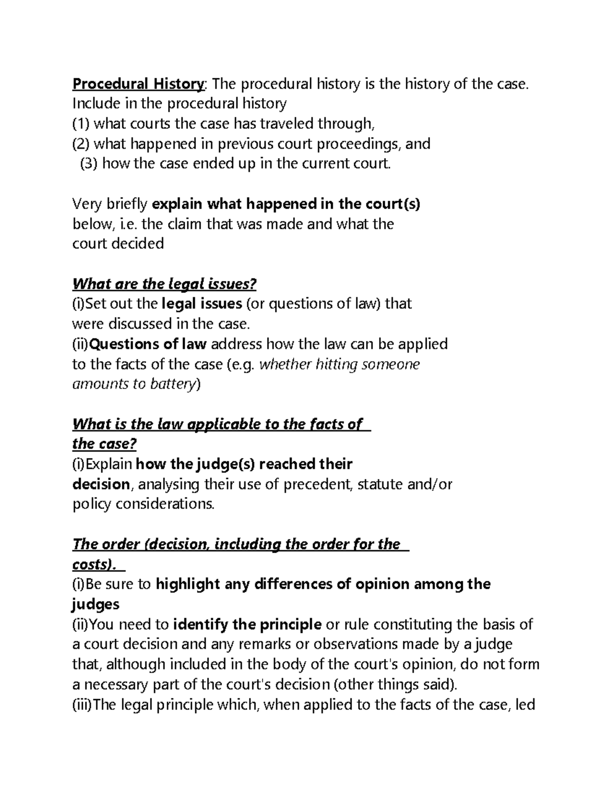 tips-for-summarizing-case-law-procedural-history-the-procedural