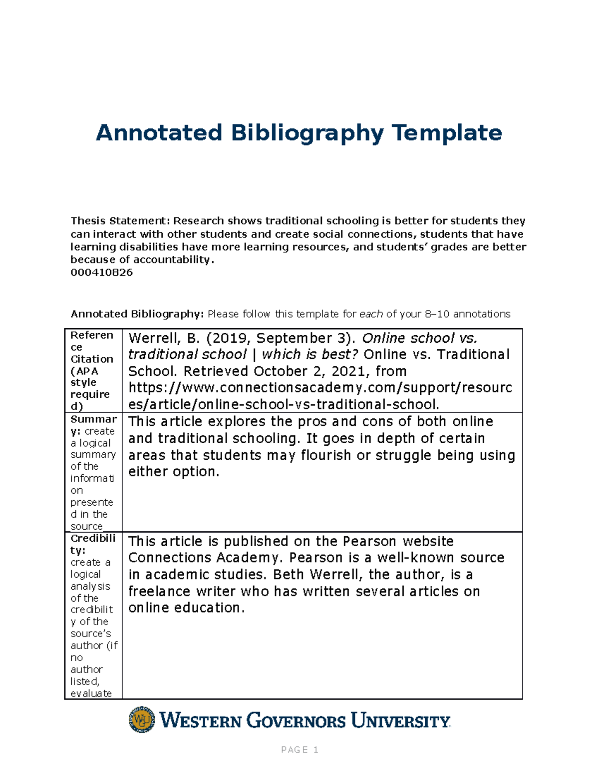 Annotated Bibliography for Intro to Comm, Passed - Annotated ...