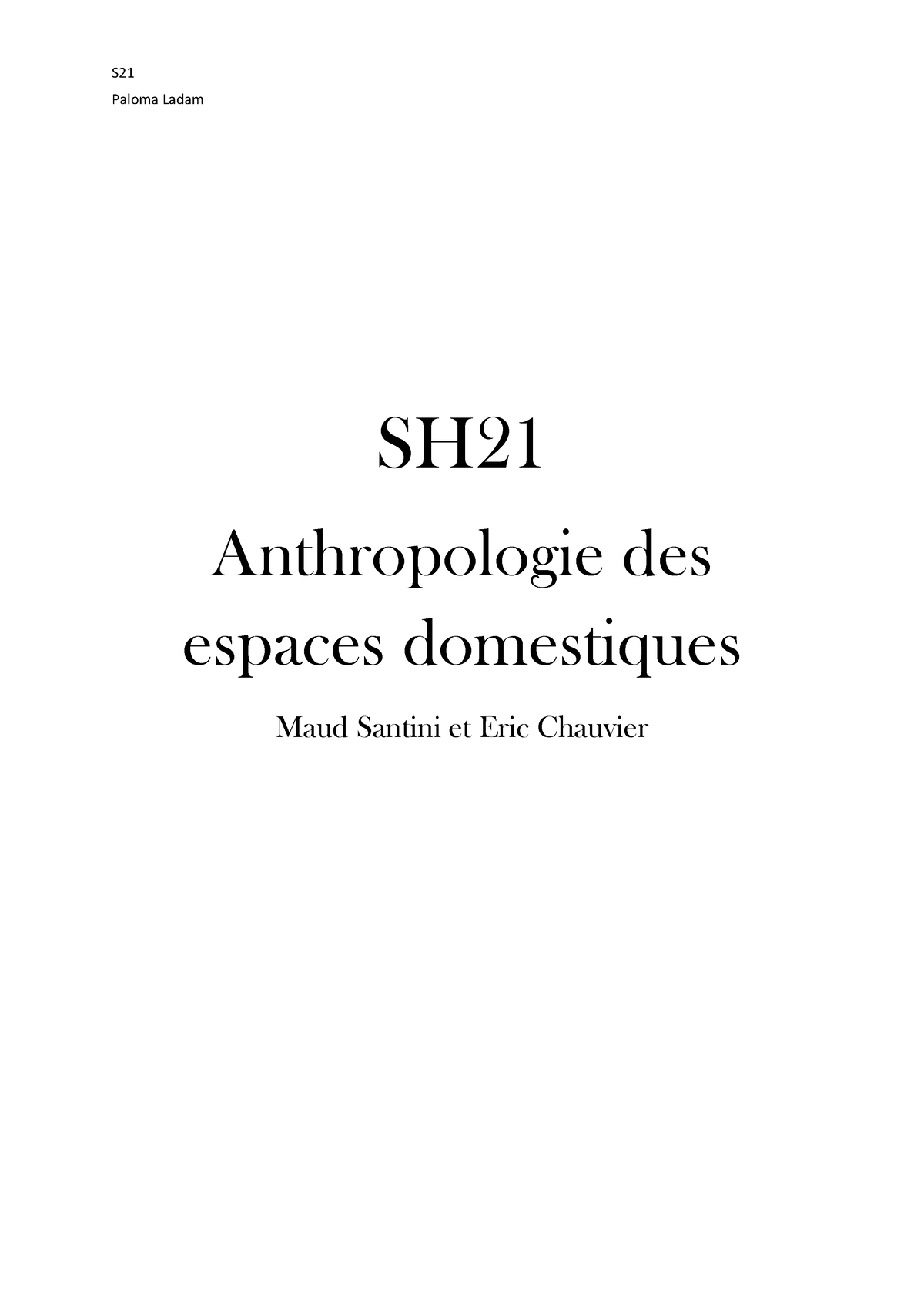 pour une anthropologie de la maison pdf