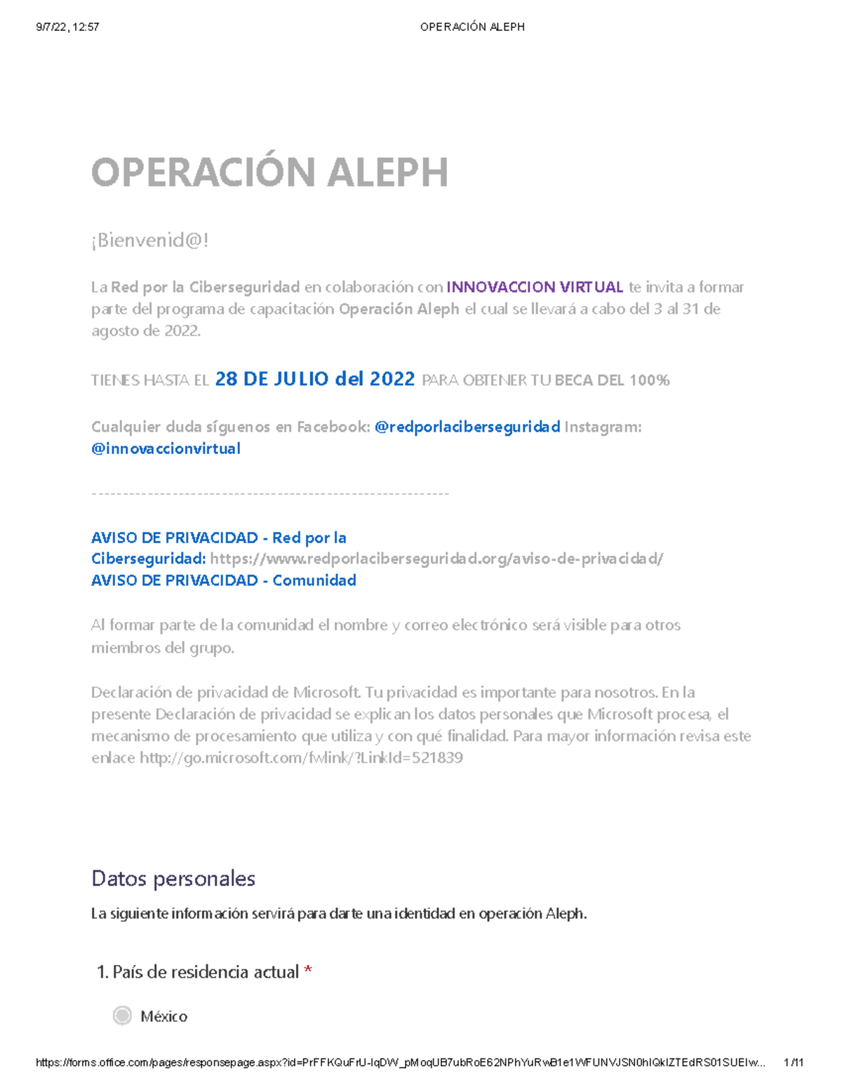 Operación Aleph - es una - OPERACIÓN ALEPH ¡Bienvenid@! La parte del ...