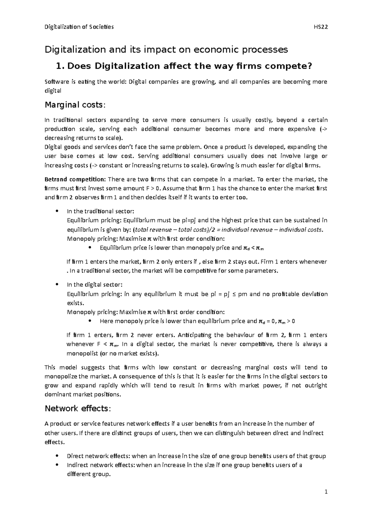 Digitalization of Societies - Digitalization and its impact on economic ...