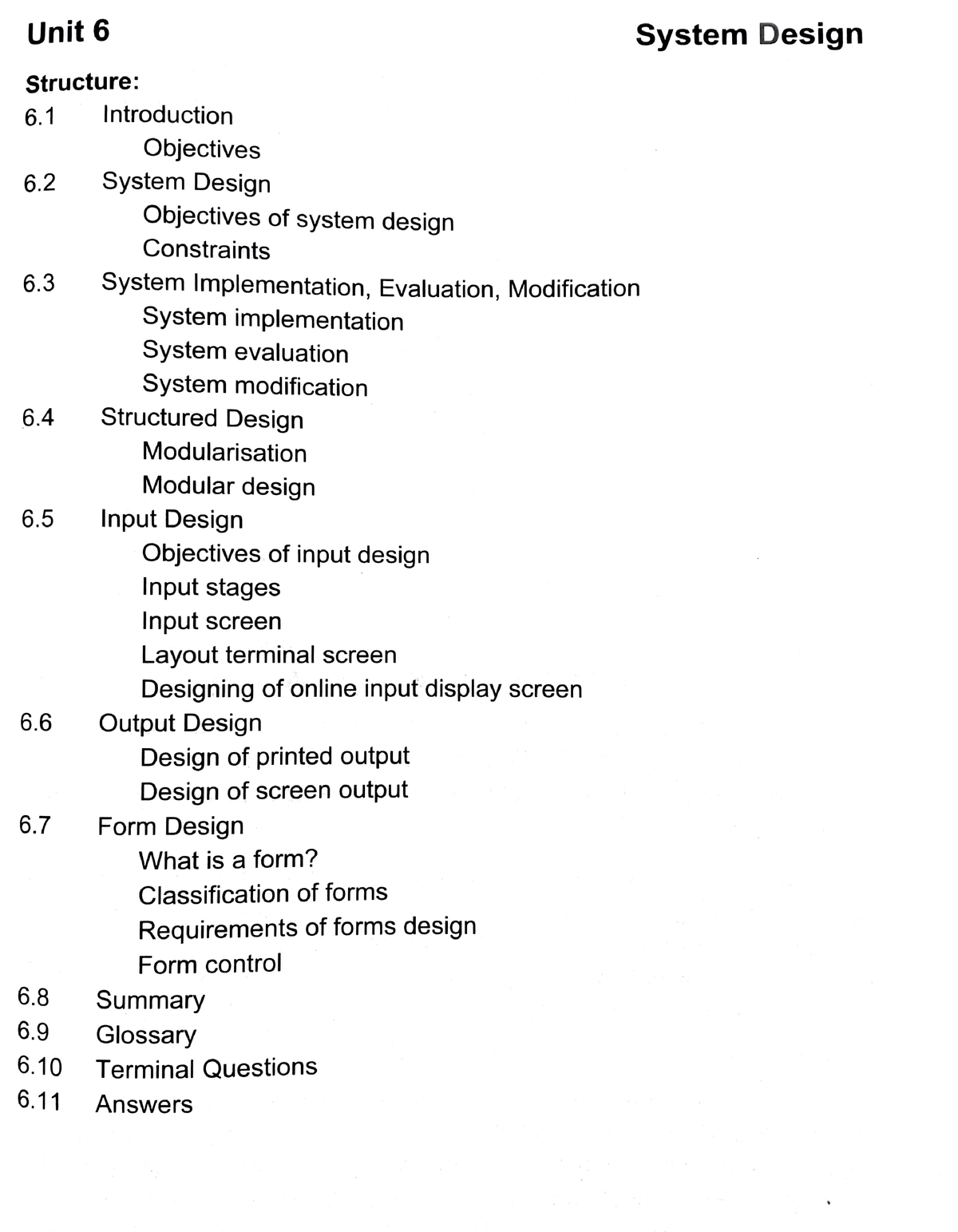 System Analysis And Design - System Design - Design And Analysis Of ...